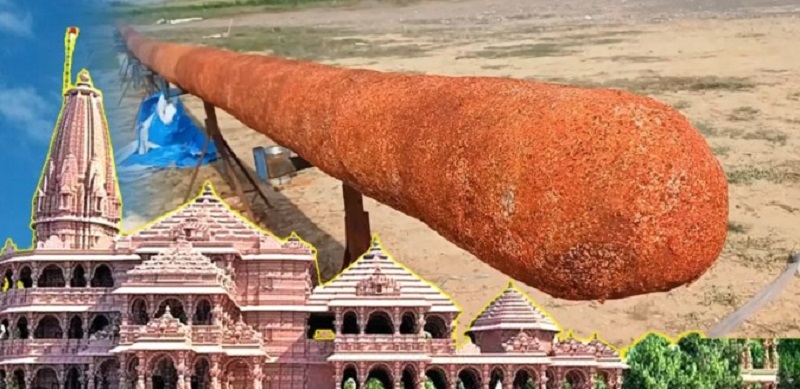 “राम मंदिर में जलेगी 108 फीट लंबी अगरबत्ती: भगवान राम के मंदिर की प्राण-प्रतिष्ठा के लिए बनाई गई विशाल अगरबत्ती”