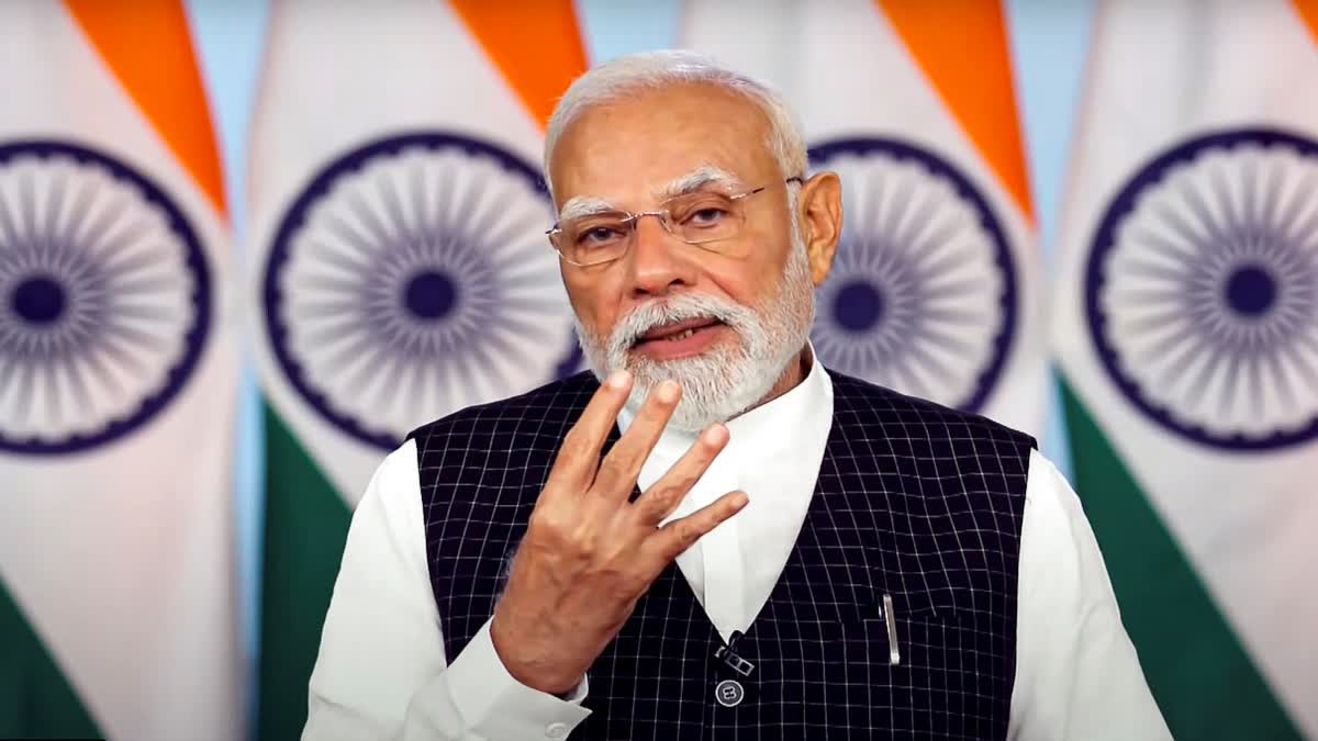 नेशनल स्पेस डे: पीएम मोदी ने की गगनयान मिशन की घोषणा, निजी क्षेत्र से सालाना 50 रॉकेट लॉन्च का लक्ष्य