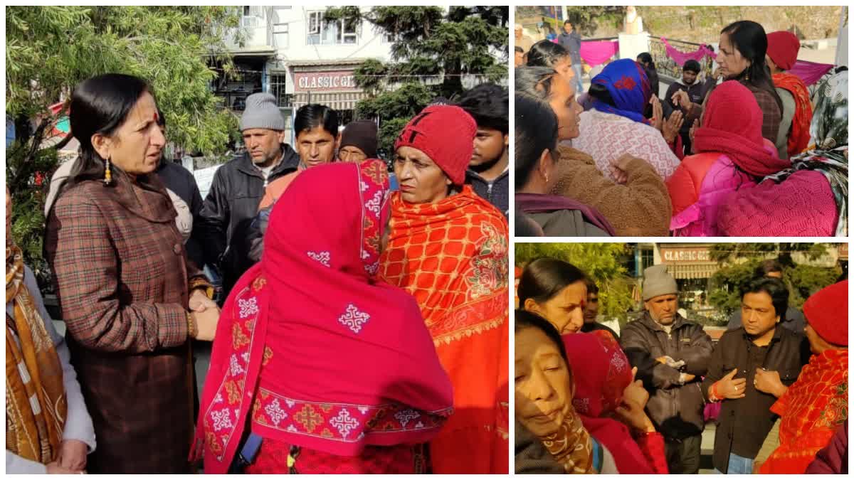 पालिका अध्यक्ष के आश्वासन के बाद माने पटरी व्यापारी, 13 दिनों से चल रहा धरना समाप्त