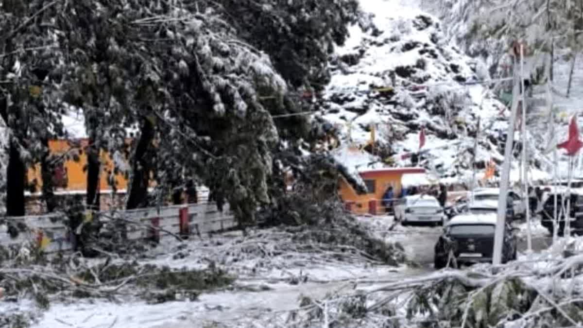 उत्तराखंड में मौसम का कहर: भारी बारिश और बर्फबारी का ऑरेंज अलर्ट, कई जिलों में स्कूल बंद