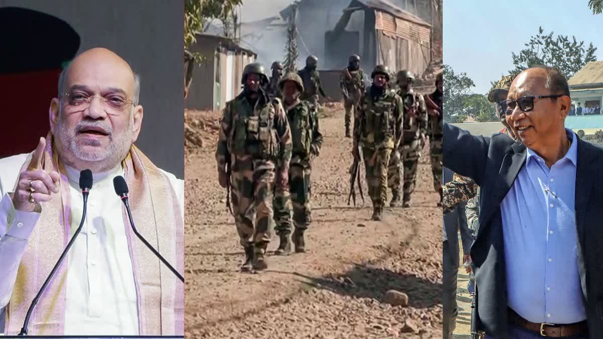 मणिपुर में ‘ऑपरेशन क्लीन’: गृह मंत्रालय के निर्देश पर बड़ा एक्शन; 48 घंटे में भारी मात्रा में हथियार बरामद, करोड़ों की अफीम की खेती नष्ट.