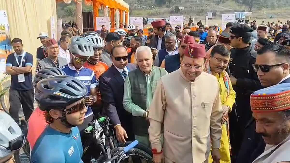 सीएम धामी ने किया नयार वैली एडवेंचर फेस्टिवल-2026 का शुभारंभ.
