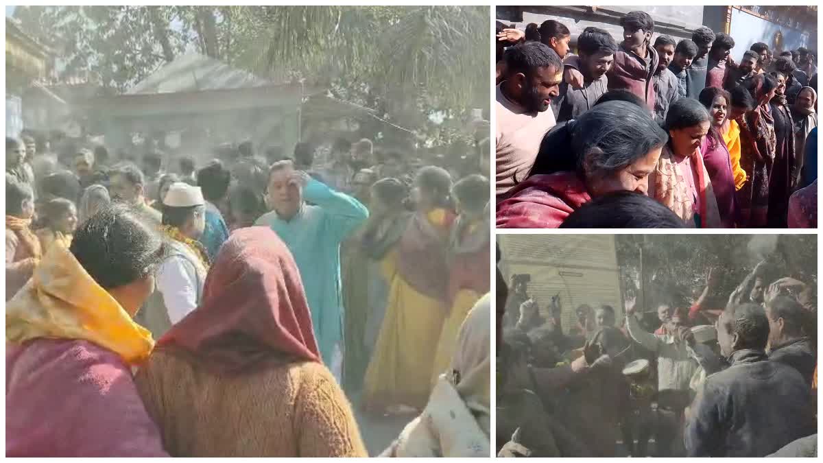 देवभूमि में उज्जैन जैसी भव्यता: उत्तरकाशी के काशी विश्वनाथ मंदिर में शिवभक्तों ने खेली भस्म की होली.