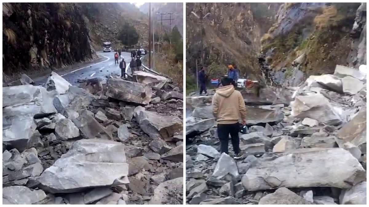 चमोली: भारी बारिश और भूस्खलन से बदरीनाथ व नीति-मलारी हाईवे बंद, थमीं राहें, बढ़ीं मुश्किलें.