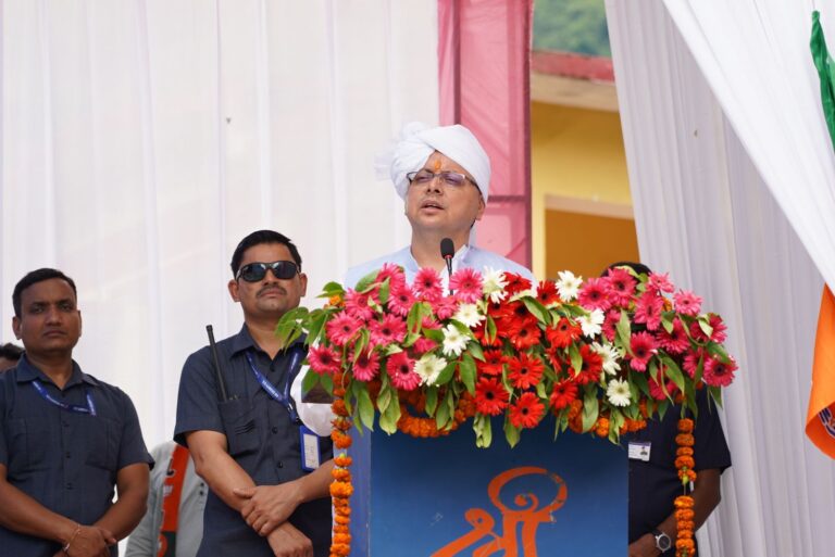CM धामी ने किया भारत-नेपाल के बीच काली नदी पर मोटर पुल का शिलान्यास