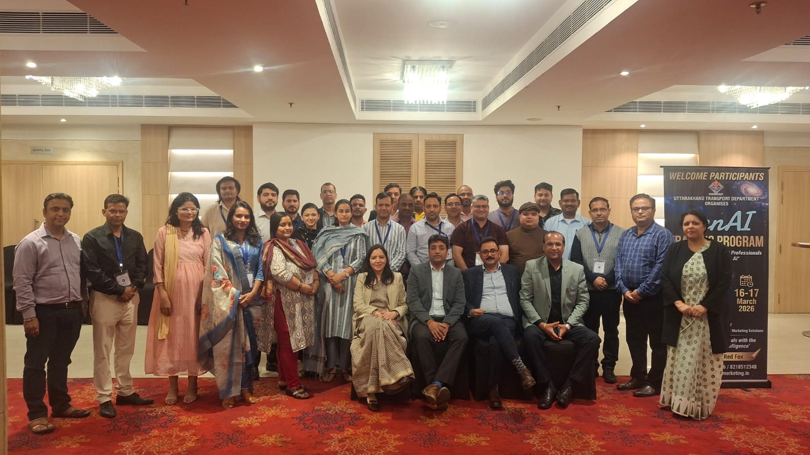 परिवहन विभाग में AI की एंट्री: प्रशिक्षण कार्यक्रम से डिजिटल बदलाव की दिशा में बड़ा कदम