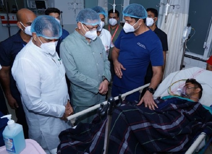 चमोली में करंट से हुई दर्दनाक घटना 6 घायलों को इलाज के लिए लाया गया एम्स। ।