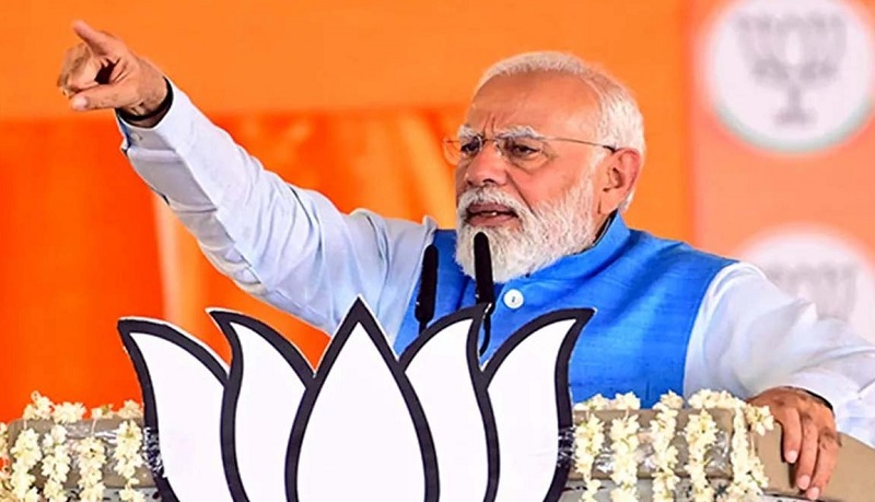 आज का नया भारत आतंकवादियों को डोजियर नहीं डोज देता है! पीएम मोदी ने कांग्रेस पर साधा निशाना..