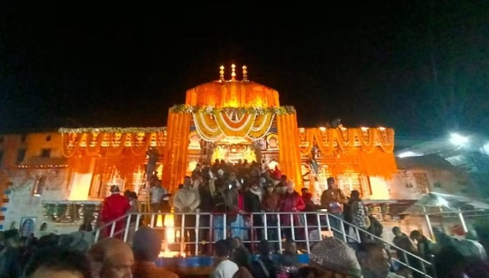  ‘शीतकालीन के लिए बद्रीनाथ धाम के कपाट बंद’