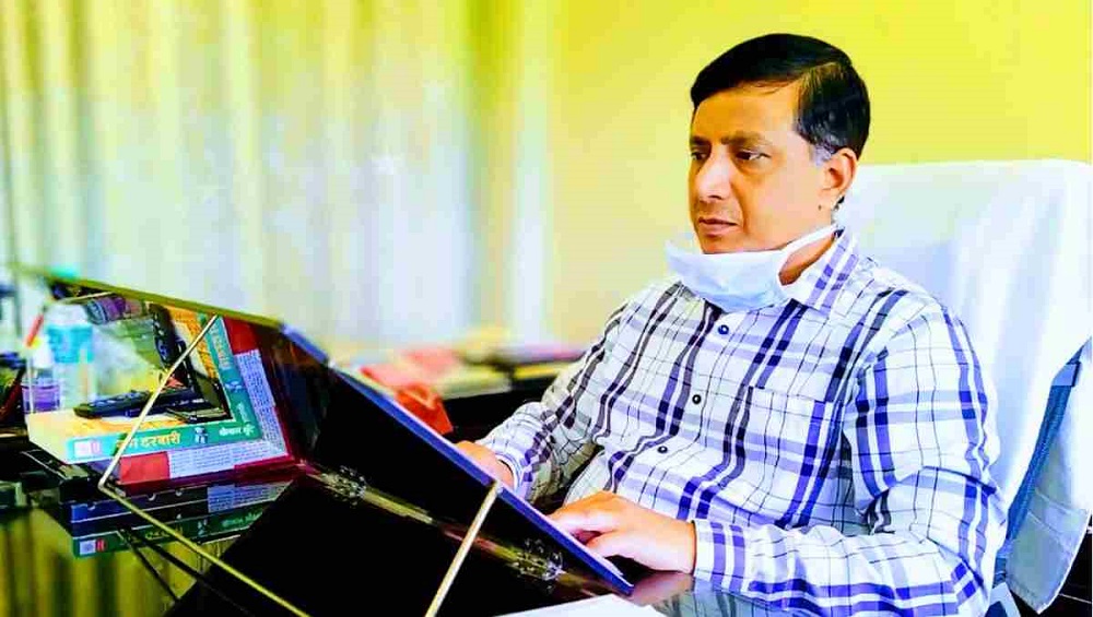 मसूरी देहरादून विकास प्राधिकरण  के नए उपाध्यक्ष के रूप में आइएएस बंशीधर तिवारी ने अपना कामकाज संभाला: