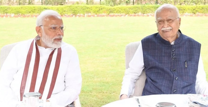 बीजेपी के दिग्गज नेता लालकृष्ण आडवाणी को मिलेगा भारत रत्न, पीएम मोदी ने किया ऐलान.....