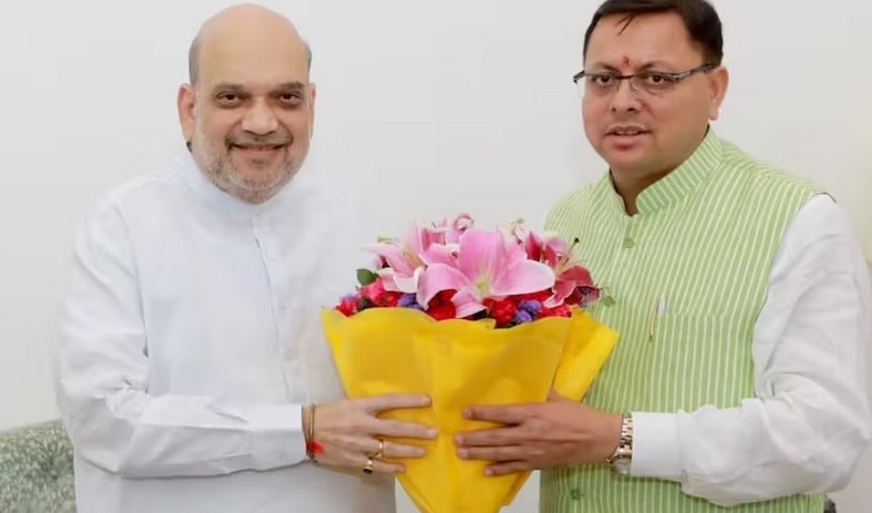 गृह मंत्री अमित शाह से मिले सीएम पुष्कर धामी, यूनिफॉर्म सिविल कोड को लागू करने की तैयारी तेज: उत्तराखंड