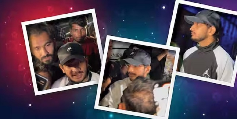 बिगबॉस 17 के विनर मुनव्वर जब पब्लिकली स्पॉट हुए तो वे फैंस से घिर गए धक्का मुक्की में धड़ाम से गिरे, वीडियो वायरल.....