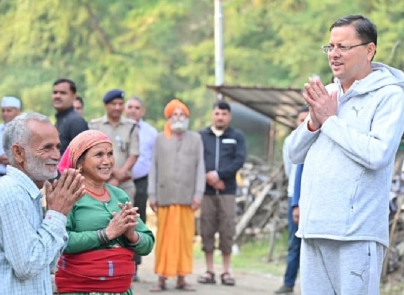 उत्तरकाशी दौरे के दौरान सरकार के कार्यो के बाद फीड बैक और कार्यकर्ताओं से संवाद के जरिये नब्ज टटोलने मे सफल रहे: मुख्यमंत्री धामी