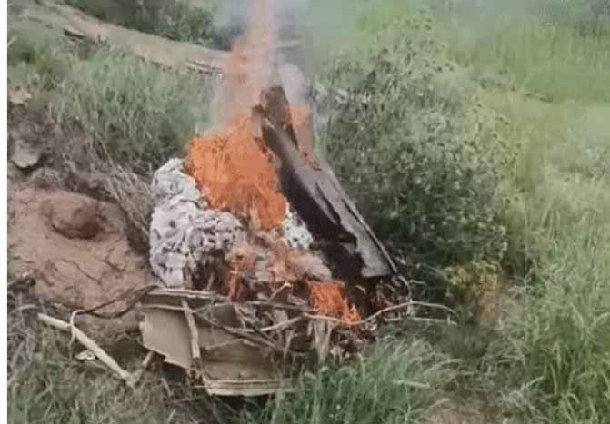 राजस्थान: चुरू में जगुआर फाइटर जेट क्रैश, दो लोगों की मौत