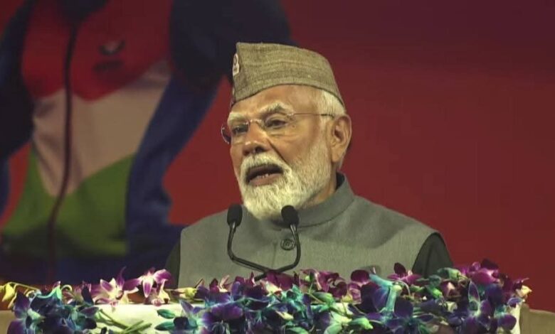 प्रधानमंत्री नरेन्द्र मोदी ने देहरादून में 38वें राष्ट्रीय खेलों का किया उद्घाटन