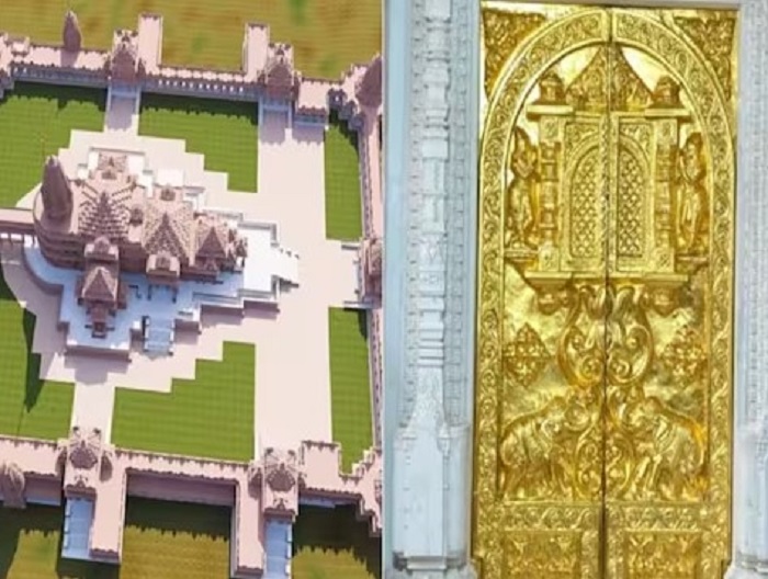 राम मंदिर के दरवाजे की पहली फोटो, जानें खासियत और देखें तस्वीर...