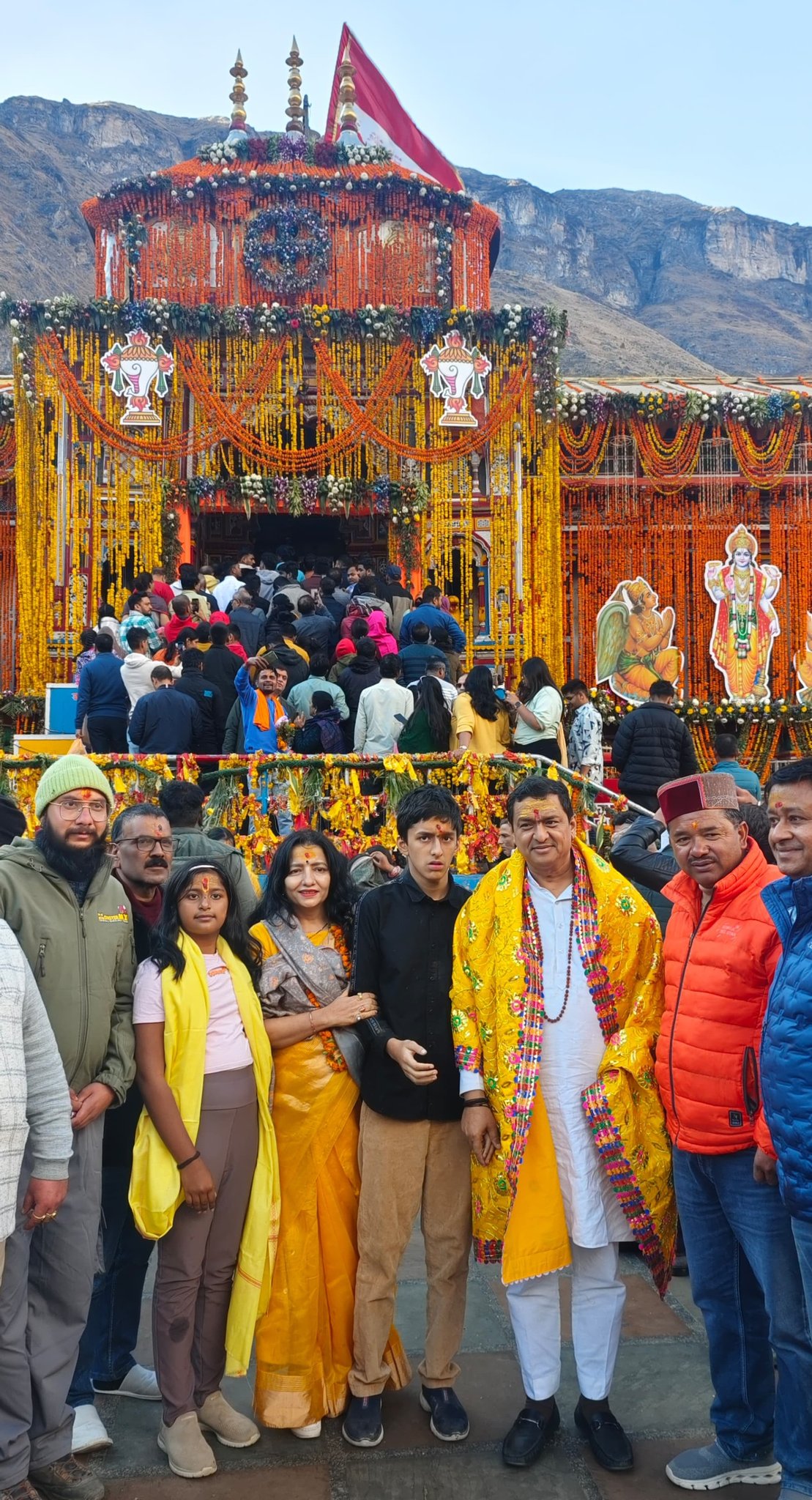 श्री केदारनाथ धाम दर्शन को पहुंचे गढ़वाल सांसद अनिल बलूनी