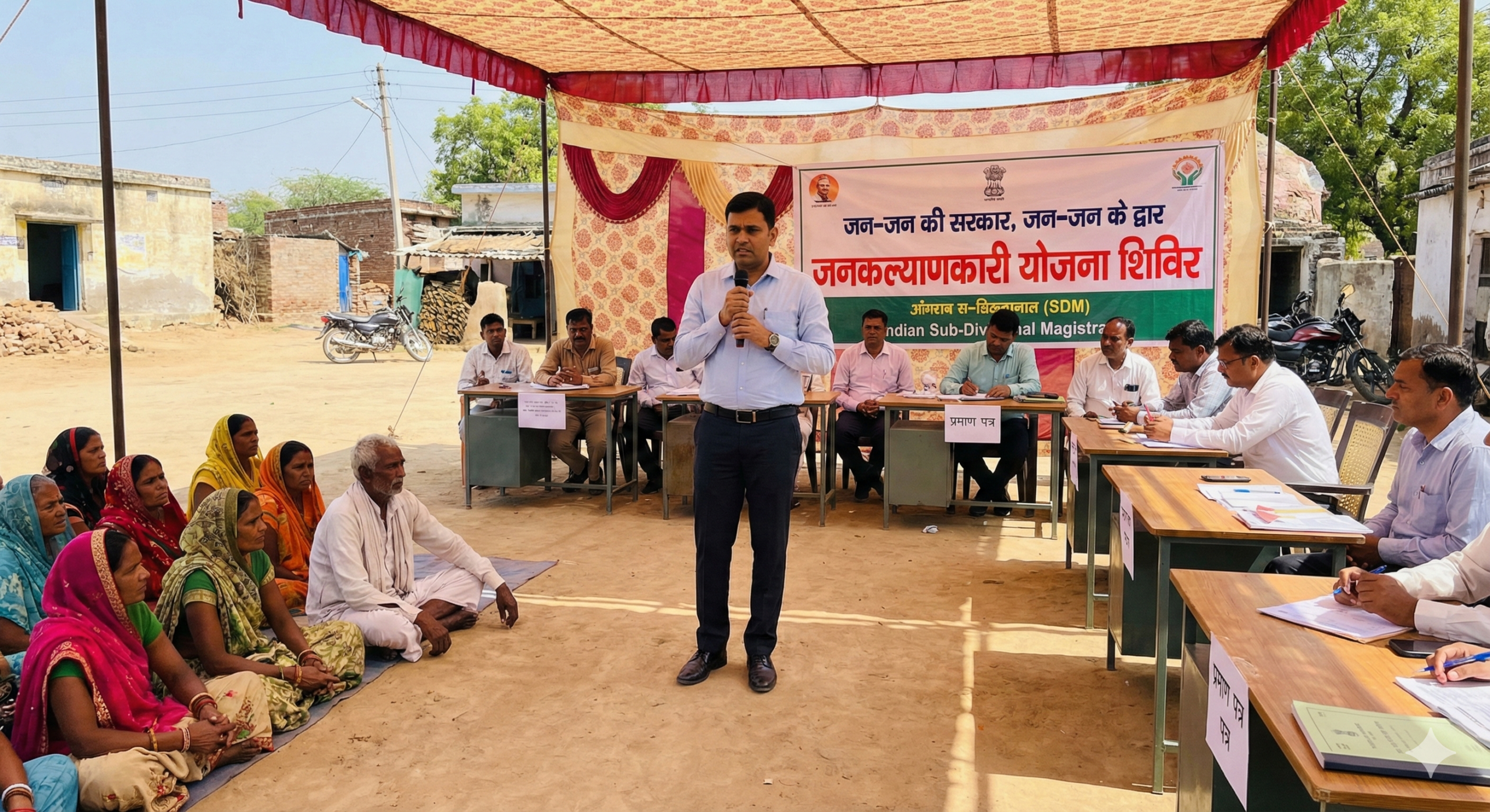 जन-जन के द्वार पहुंची सरकारः सुदूरवर्ती गांव त्यूनी में प्रशासन ने सुनीं जन समस्याएं.