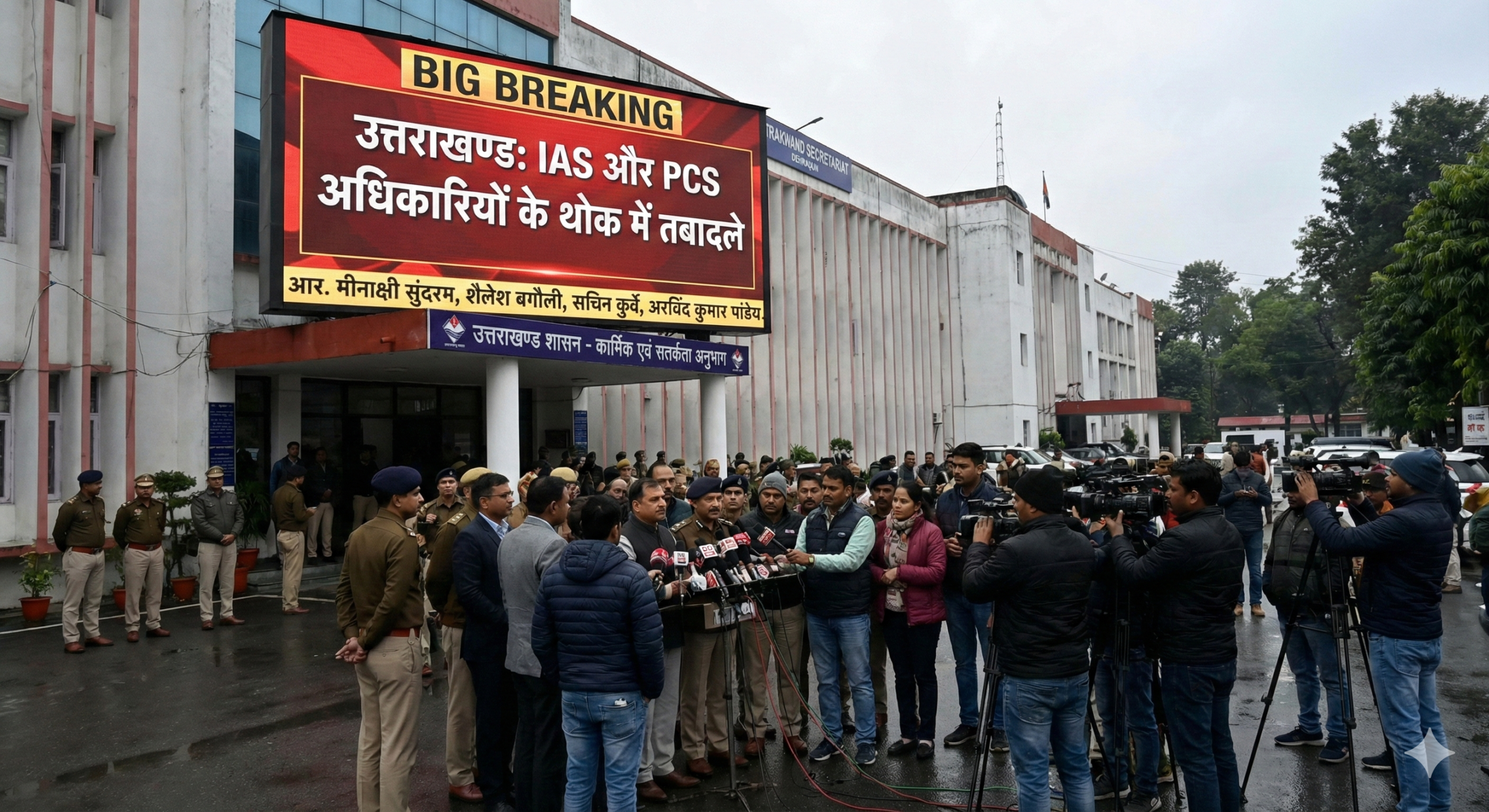 उत्तराखंड ‘Big Breaking’: शासन ने किया बड़ा प्रशासनिक फेरबदल, कई दिग्गज IAS और PCS अधिकारियों के तबादले, देखें पूरी लिस्ट