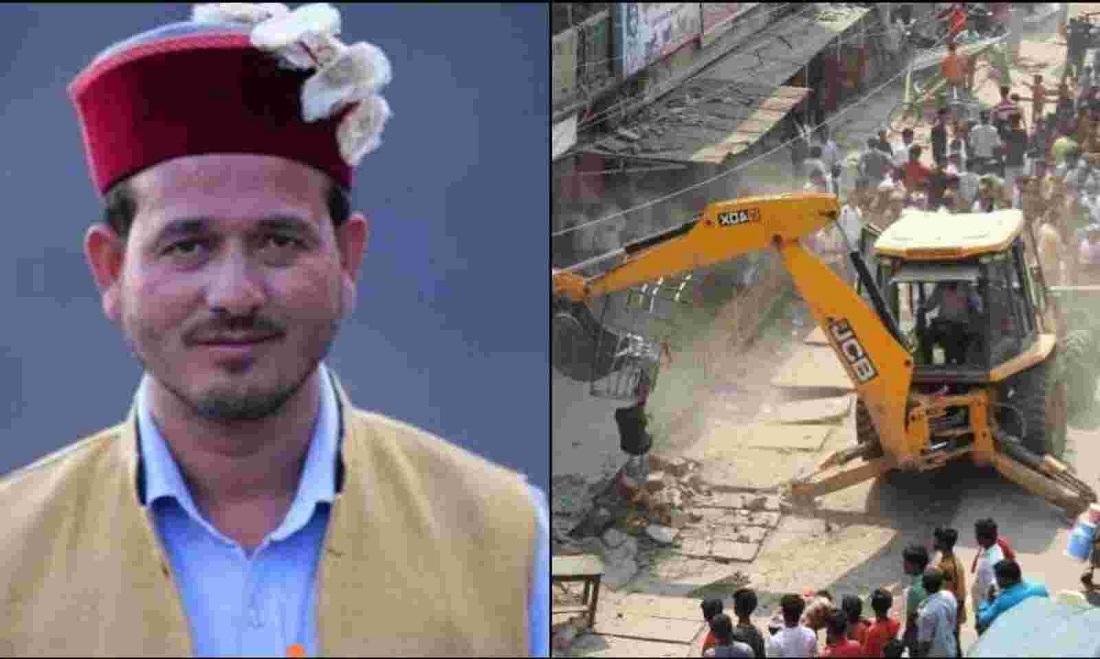 Hakam Singh: आरोपित हाकम सिंह रावत के सांकरी मोरी स्थित रिसॉर्ट पर आज मंगलवार को  चला बुलडोजर, विभिन्न थानों की पुलिस फोर्स मौके पर तैनात.