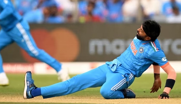 World cup 2023: भारतीय टीम के स्‍टार ऑलराउंडर हार्द‍िक पांड्या चोट के चलते टूर्नामेंट से बाहर’