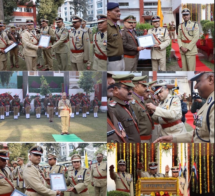 DGP अभिनव कुमार ने ssp अजय सिंह को उनकी उत्कृष्ट सेवाओं के लिए किया सम्मानित....