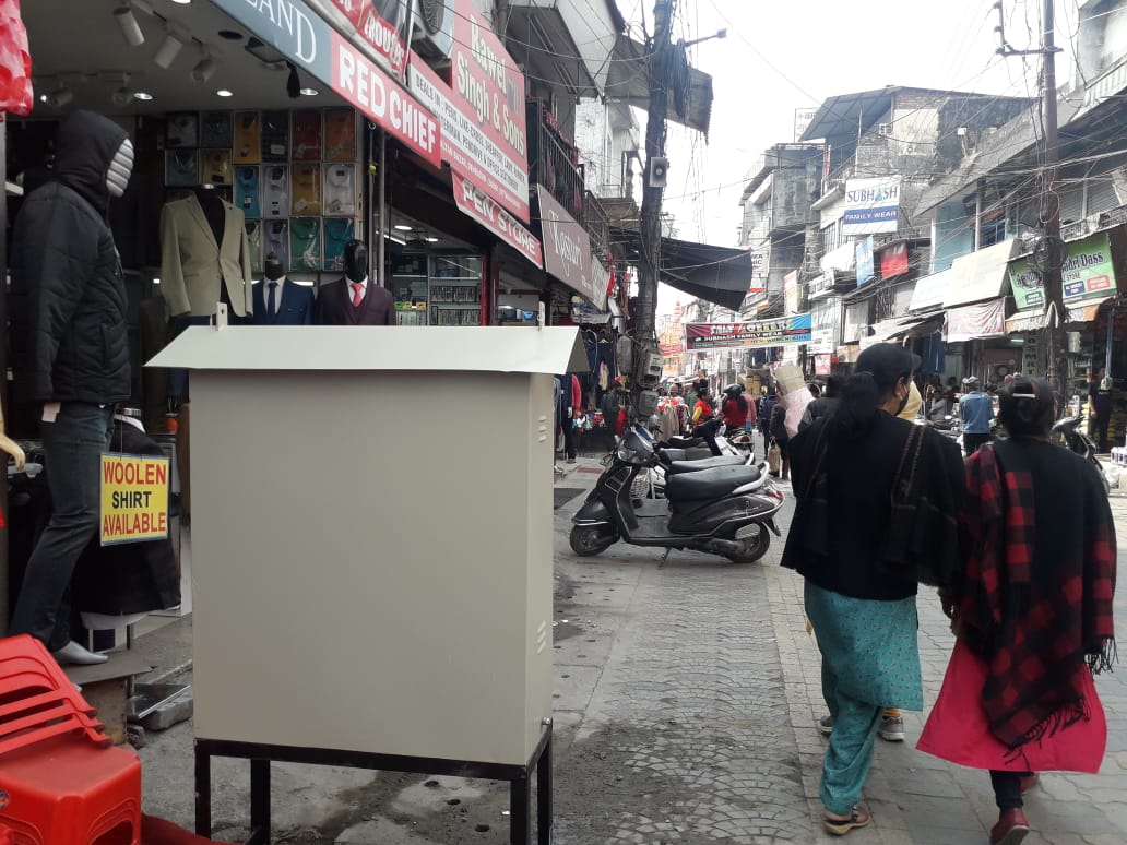 पलटन बाजार के व्यापारियों में इस बात को लेकर दिखा रोष