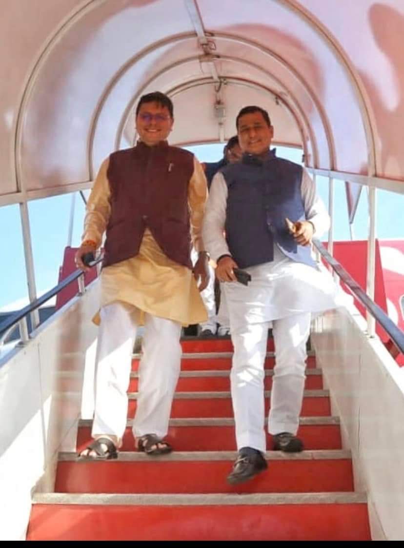 सीएम धामी दिल्ली पहुंचते ही एयरपोर्ट से सीधे पहुंचे सांसद अनिल बलूनी के घर, जानिए क्या है कारण