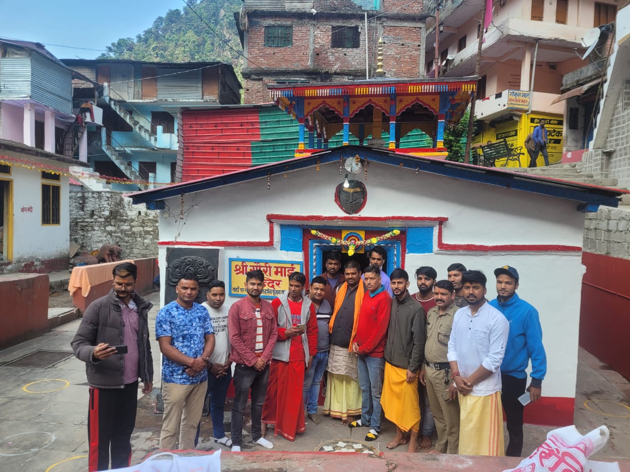 आज खुले गौरी माई मंदिर के कपाट