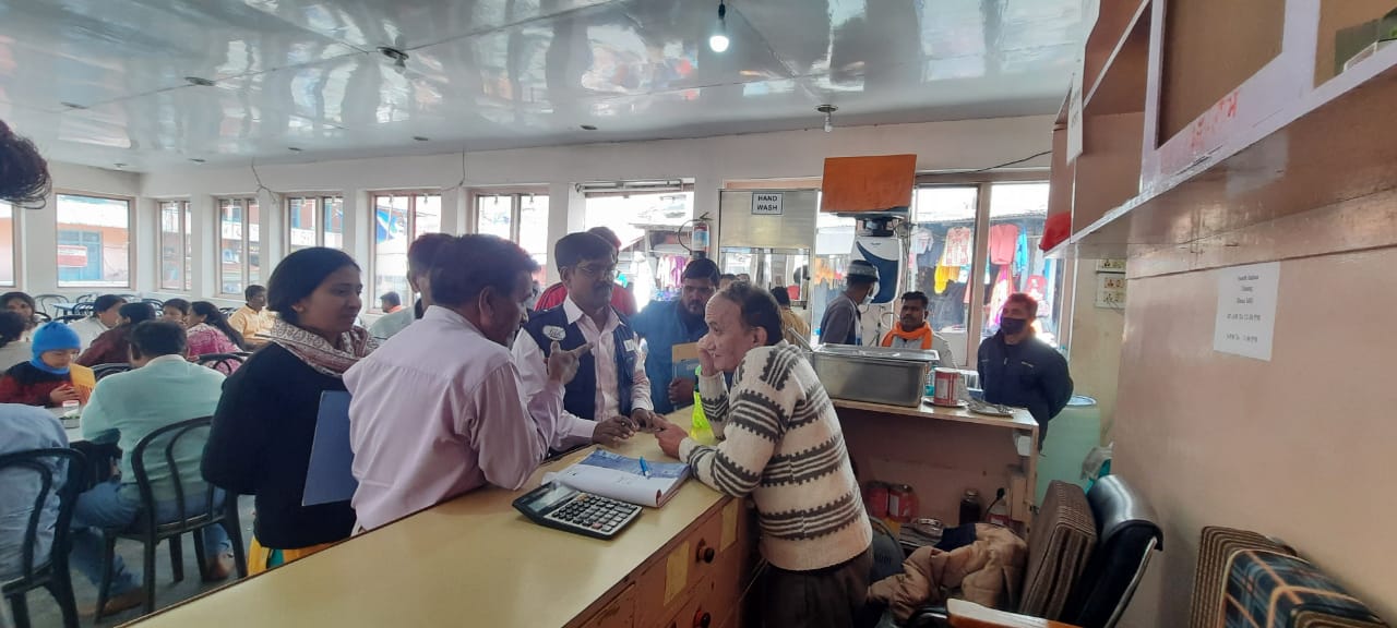 जिला पूर्ति और खाद्य विभाग ने चलाया अभियान, छह व्यापारियों का काटा चालान
