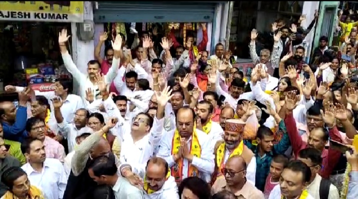 मसूरी : धूमधाम से निकाली गई भगवान जगन्नाथ की शोभा यात्रा