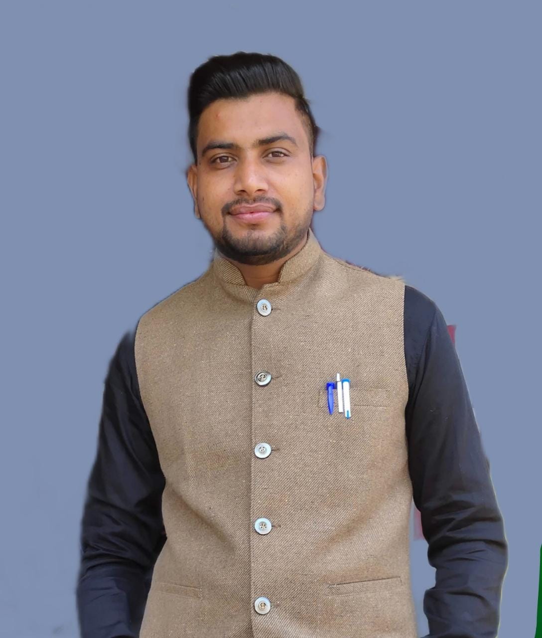 क्षेत्र पंचायत (बी.डी.सी.) बाजुहेडी से आसिफ मलिक ने उम्मीदवारी की ठोकी ताल