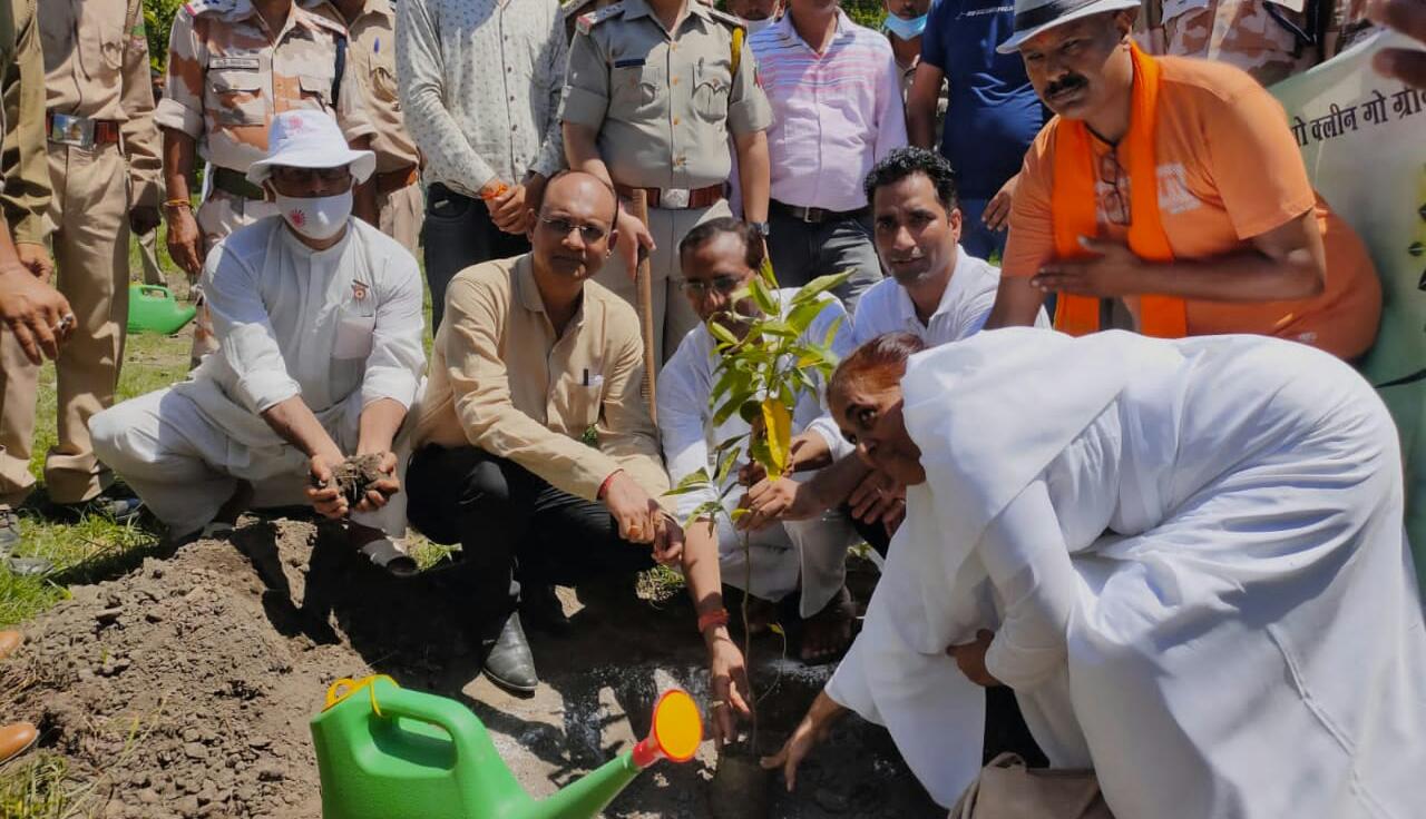लालकुआं: हरेला पर्व पर तराई पूर्वी वन प्रभाग गाैला रेंज के अर्न्तगत वृक्षारोपण का शुभारम्भ