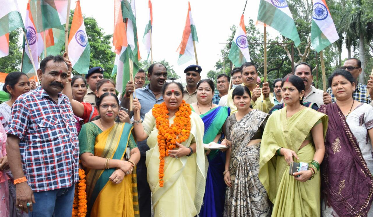 विधानसभा अध्यक्ष ने तिरंगा रैली का किया नेतृत्व! राष्ट्रीय ध्वज फहराने का दिया संदेश