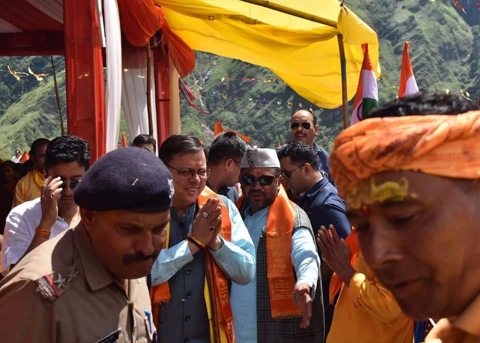 CM धामी ने बड़ागांव में सीता-माता (सितूण) अखण्ड महायज्ञ कार्यक्रम में किया प्रतिभाग