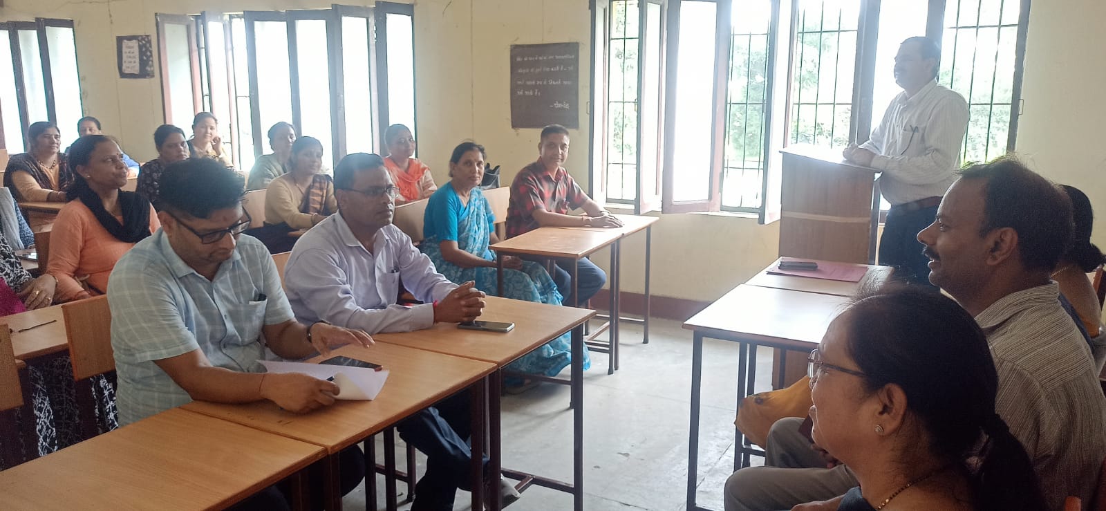 हल्दूचौड़: भारत सरकार और उत्तराखंड सरकार के समर्थ ई गवर्नेंस पोर्टल पर संगोष्ठी का आयोजन