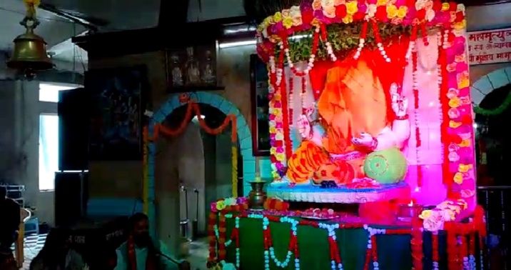मसूरी : गणेश चतुर्थी मंदिरों में स्थापित किए गए भगवान गणेश