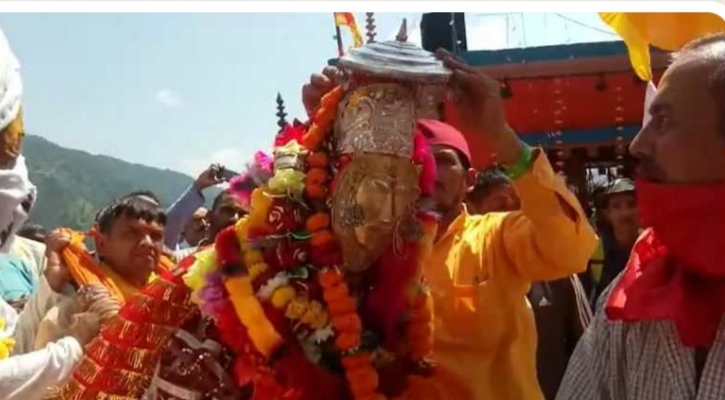 गोपेश्वर: मां राजराजेश्वरी जिठाई देवी की दिवारा यात्रा शुरू