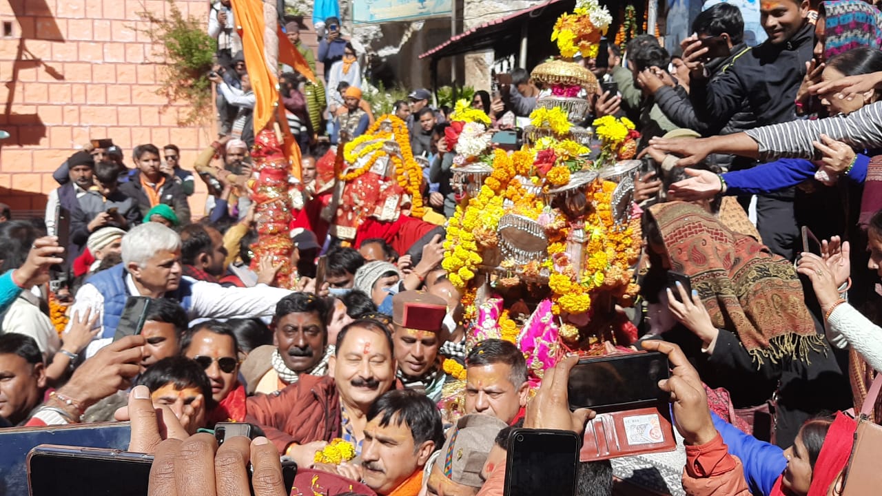 विश्व प्रसिद्ध श्री गंगोत्री धाम के कपाट शीतकाल हेतु बन्द हुए