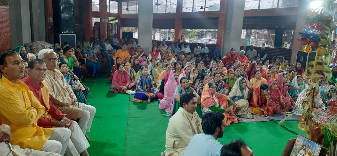नौ दिवसीय श्रीमद् देवी भागवत कथा का आयोजन