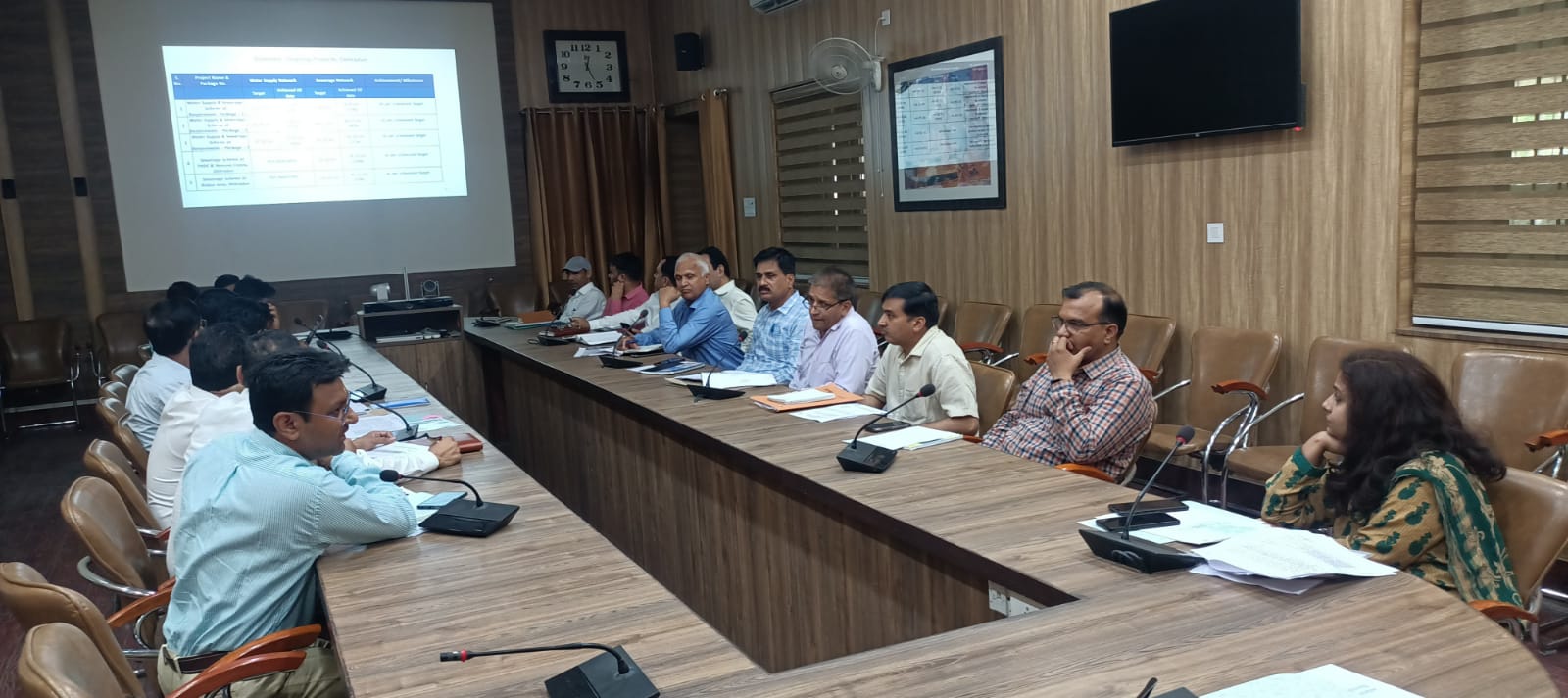कार्यदायी संस्थाओं के अधिकारियों को दिए दिशा निर्देश