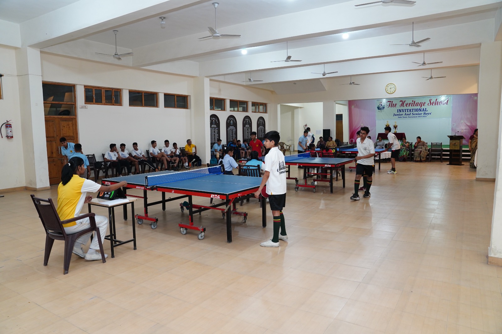 हेरिटेज स्कूल के युवराज चौधरी ने जूनियर एकल टेबल टेनिस मे अंशुल को हराया