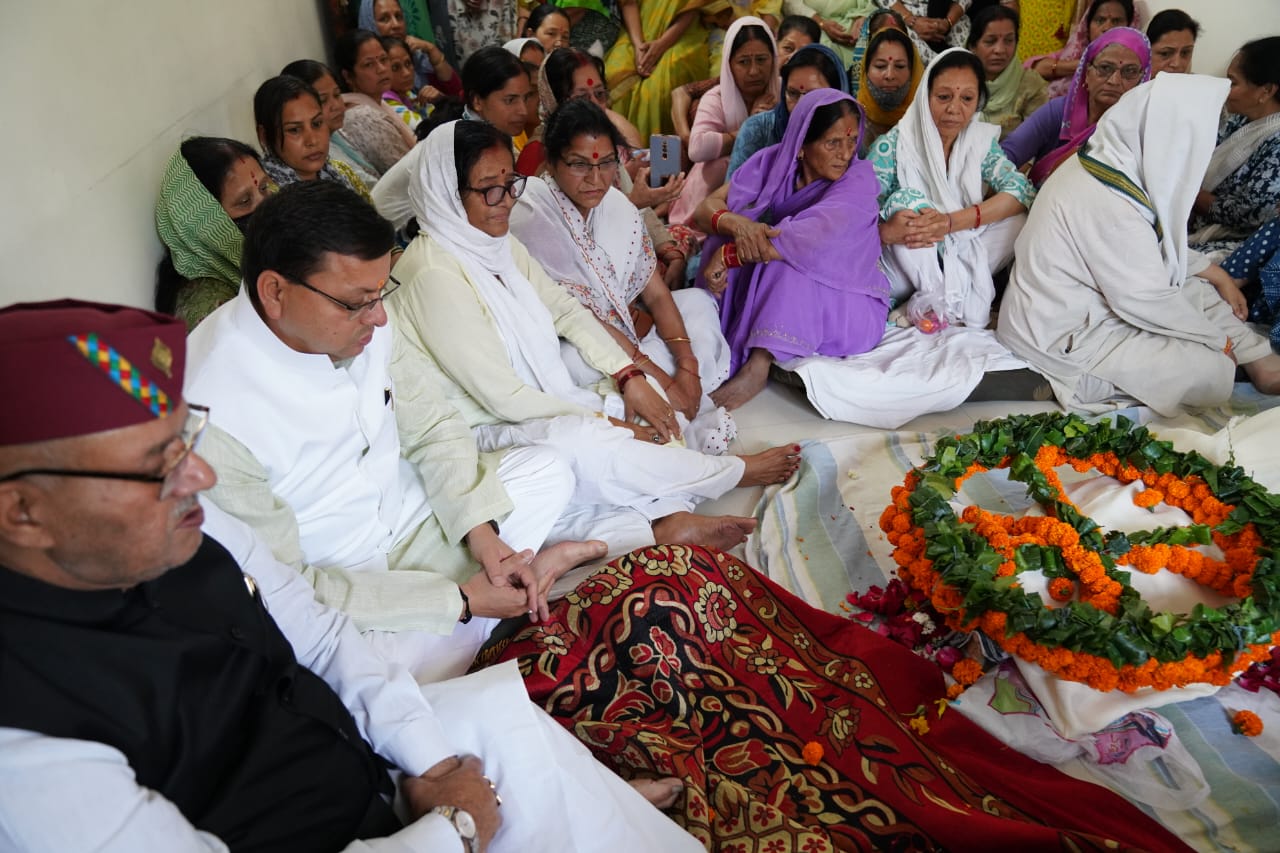सुशीला बलूनी के निधन पर मुख्यमंत्री ने जताया शोक
