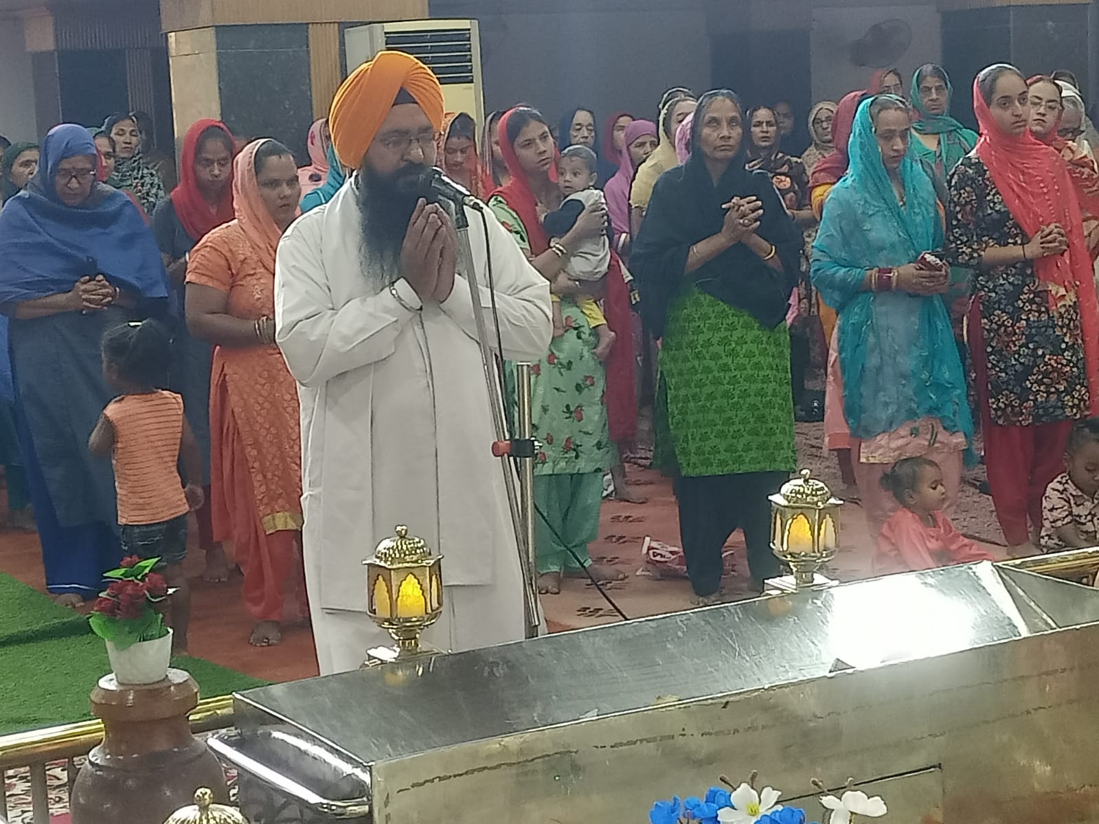 श्रद्धा पूर्वक मनाई गई जेठ महीने की संग्राद एवं गुरु हरगोबिन्द साहिब का गुरतागद्दी दिवस