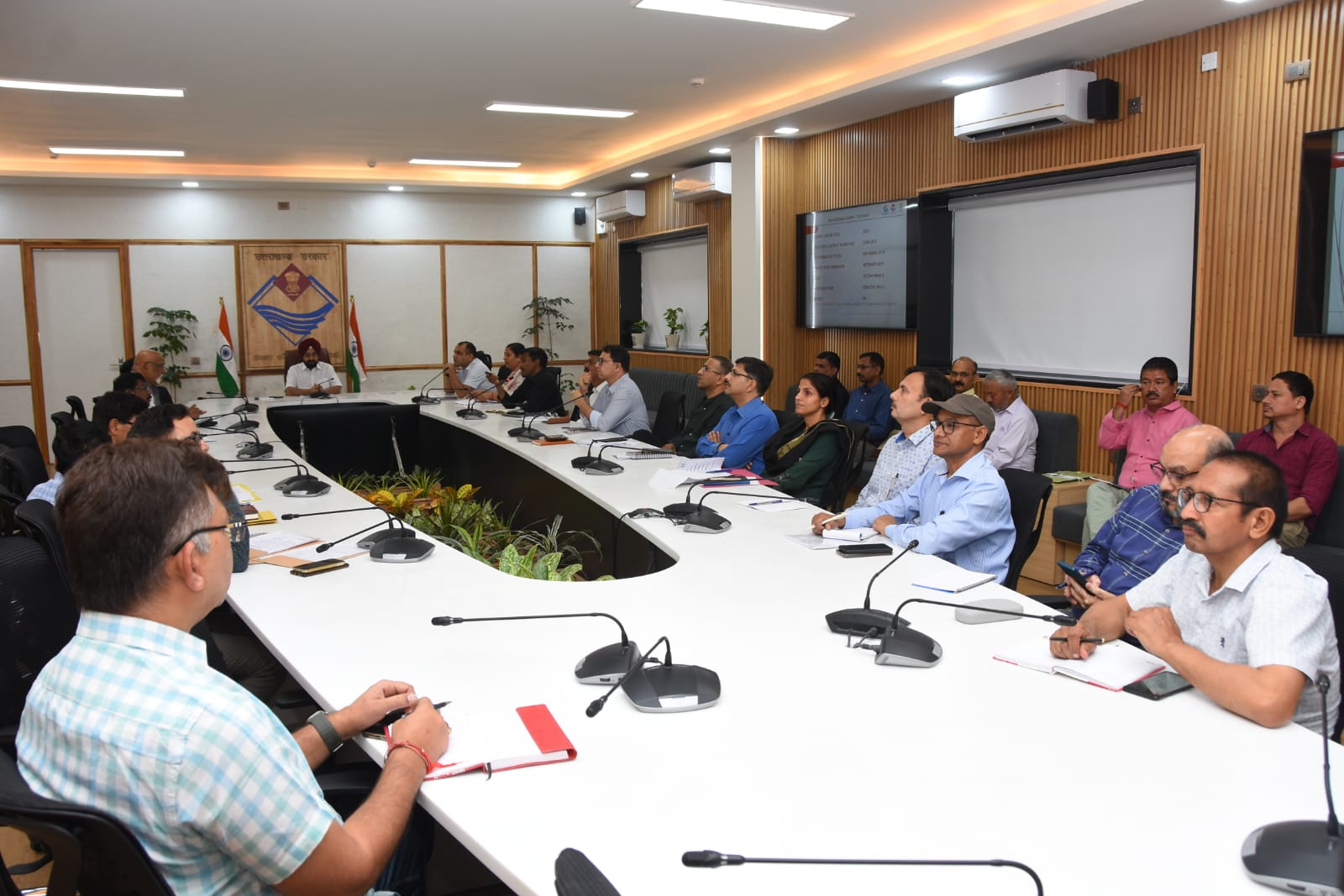 मुख्य सचिव ने दिए 38वें राष्ट्रीय खेलों से जुड़े निर्माण कार्यों में गति लाने के निर्देश