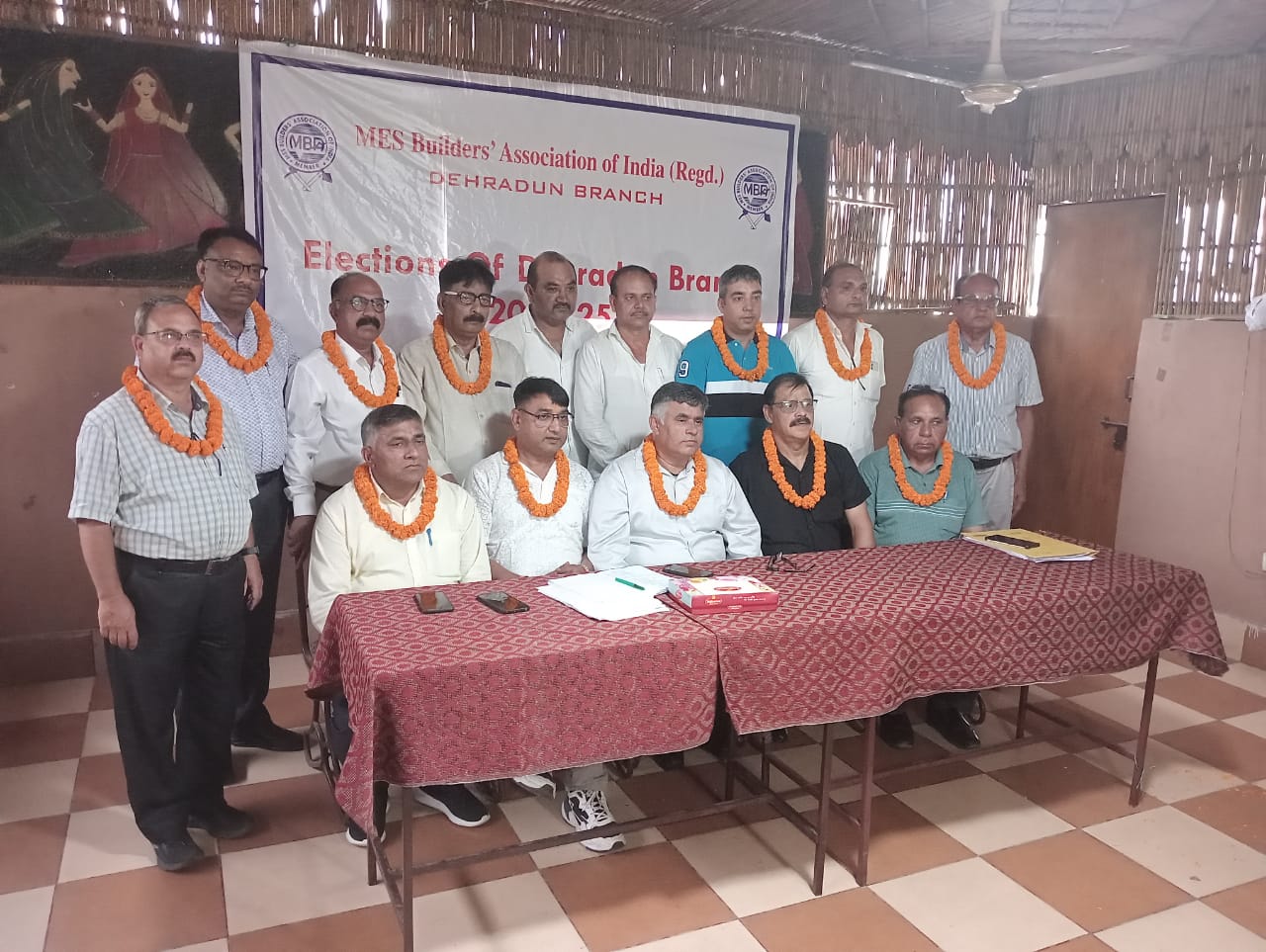 एम ई एस बिल्डर्स एसोसिएशन इंडिया के टर्म 2023-25 के अनेक पदों के लिए किया गया चुनाव