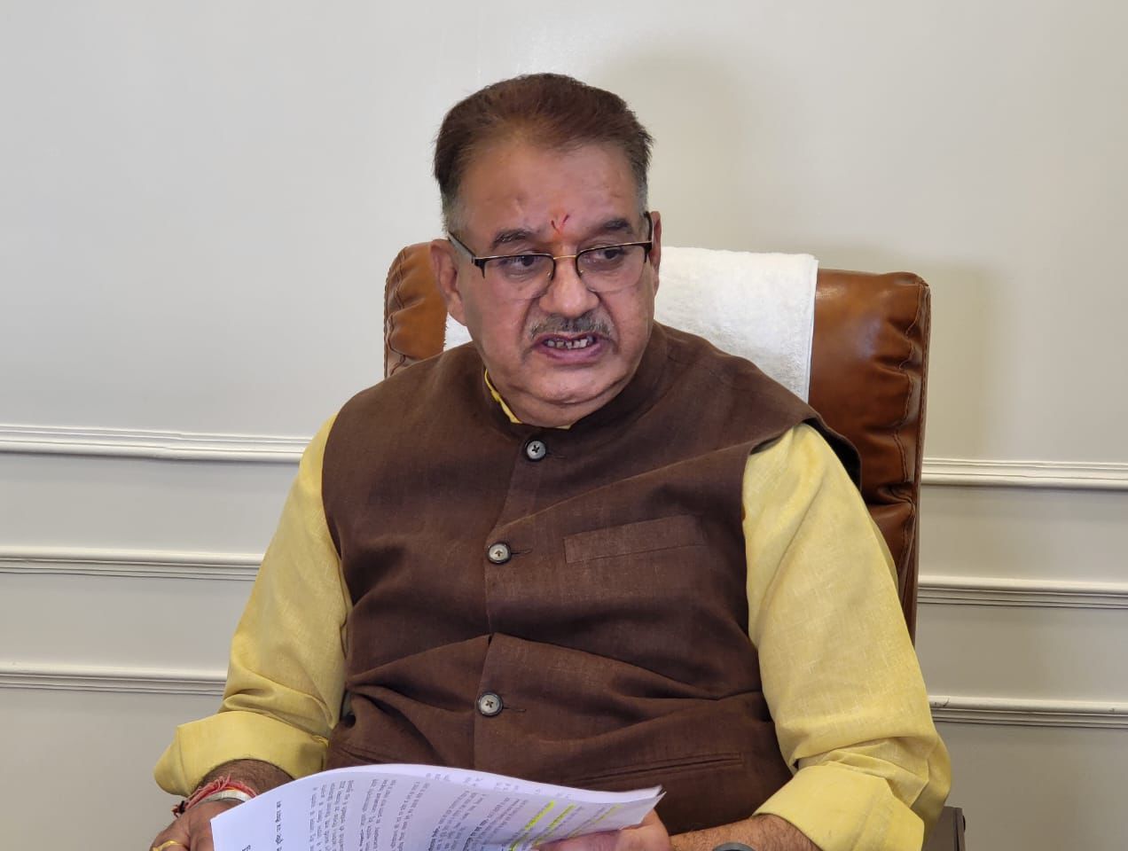 कृषि मंत्री गणेश जोशी ने की प्रेस कान्फ्रेस, कहा किसानों के कल्याण ओर आजीवका बढ़ाने के लिए धामी सरकार संकल्पबद्ध