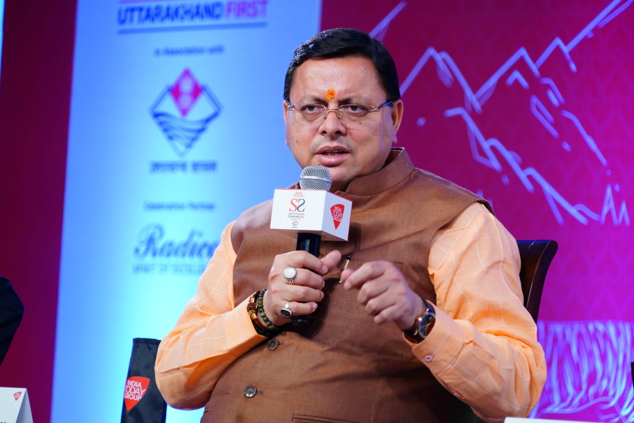 मुख्यमंत्री पुष्कर सिंह धामी ने ‘स्टेट ऑफ द स्टेट -उत्तराखण्ड फर्स्ट’ कार्यक्रम को किया संबोधित