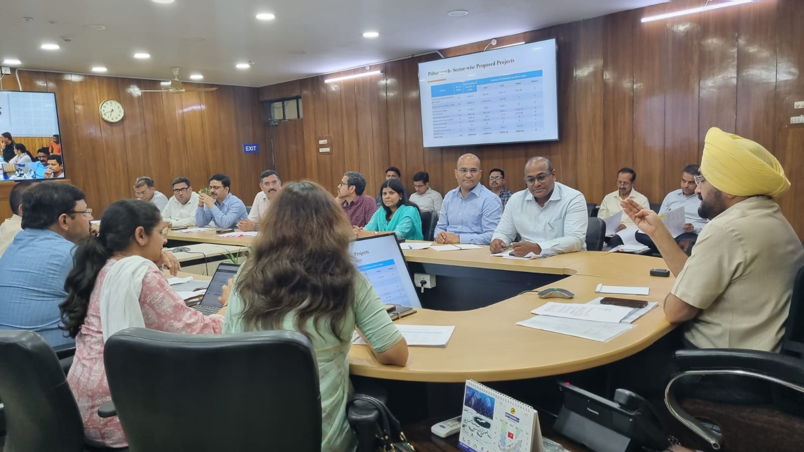 मुख्य सचिव डॉ. एस.एस. संधु की अध्यक्षता में सचिवालय में वाईब्रेंट विलेज कार्यक्रम के अंतर्गत राज्य स्तरीय स्क्रीनिंग समिति की बैठक हुई सम्पन्न